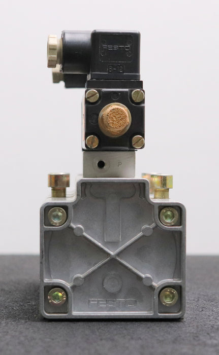 Bild des Artikels FESTO-Magnetventil-JMDH-5/2-3/4-D-4-24DC-Nr.-12458-Ventilfunktion-5/2-bistabil