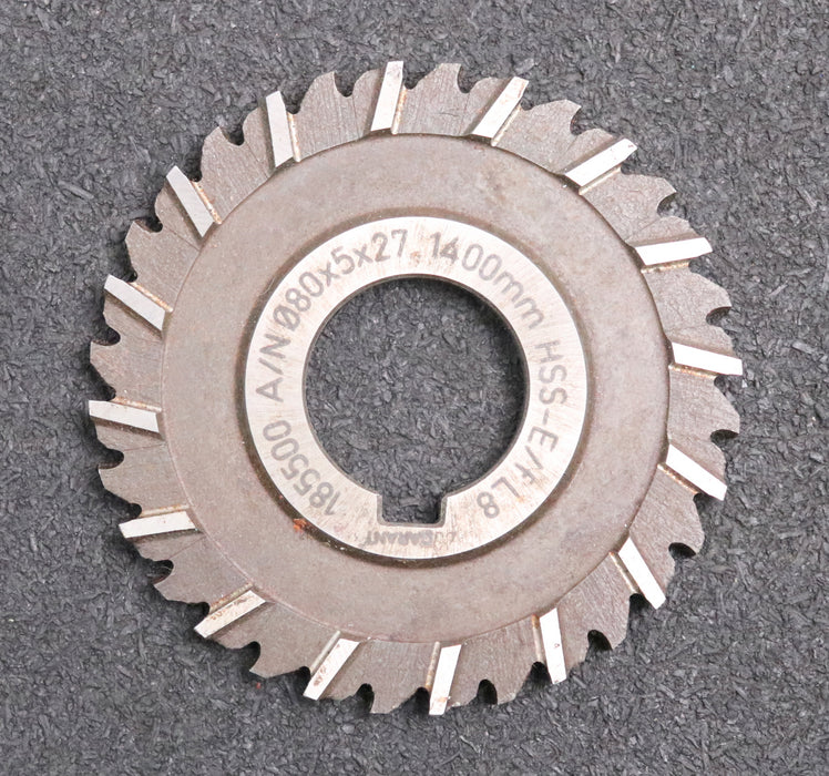 Bild des Artikels GARANT-Nutenfräser-slot-cutter-Abmessungen-Ø80x5x27mm-mit-LKN-Nutbreite-5mm