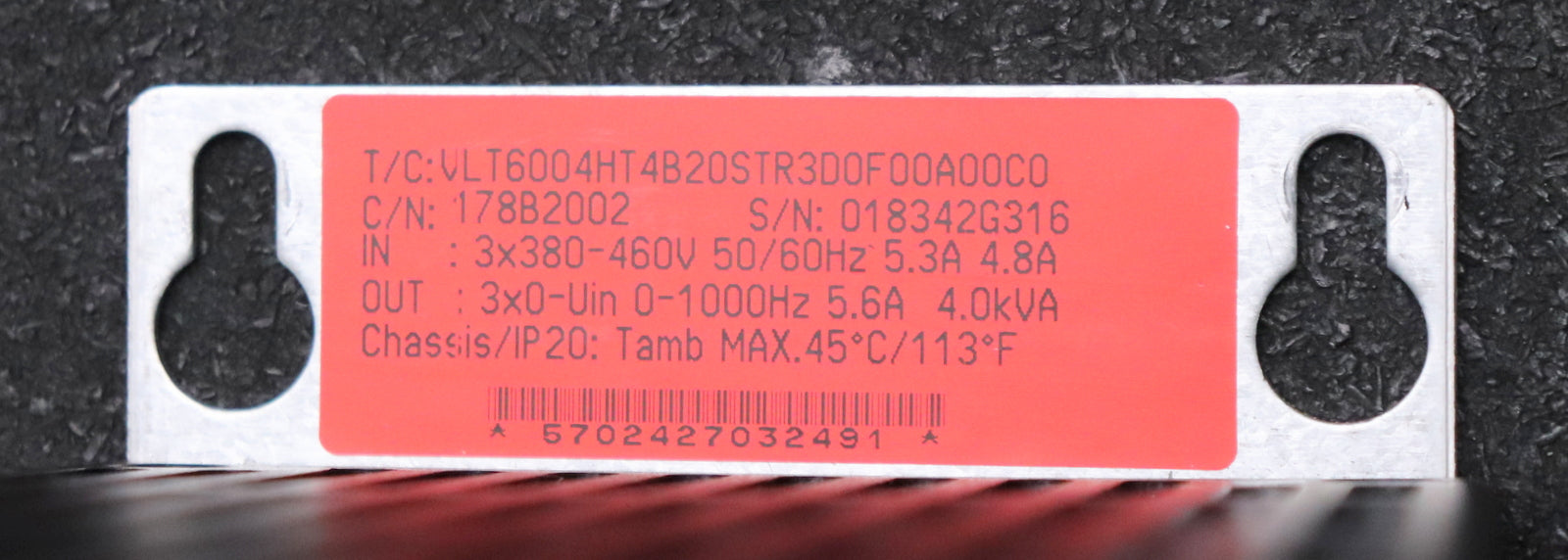 Bild des Artikels DANFOSS-Frequenzumformer-VLT-6000-HVAC-VLT6004HT4B20STR3D0F00A00C0