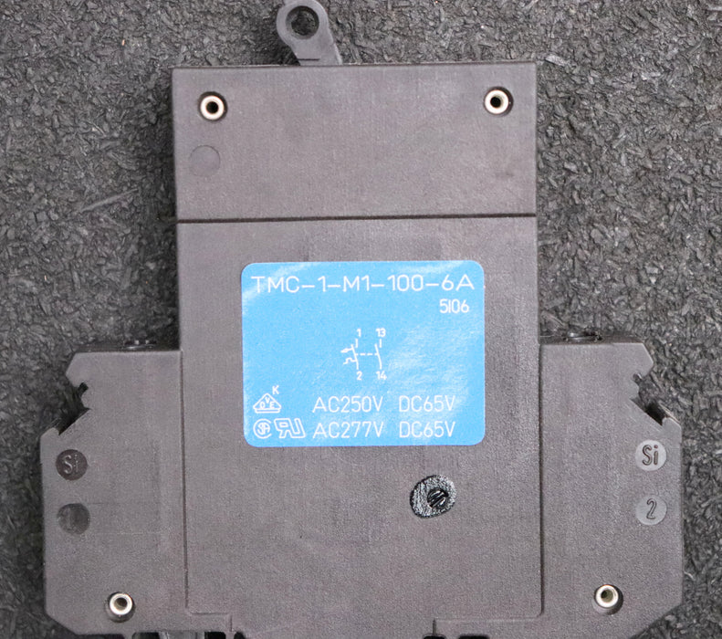 Bild des Artikels PHOENIX-CONTACT-Thermomagnetischer-Geräteschutzschalter-TMC-1-M1-100-6A