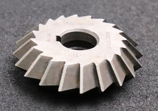 Bild des Artikels PWS-Prismen-Formfräser-konvex-Prismenwinkel-90°-Ø80x22xØ22mm-mit-LKN