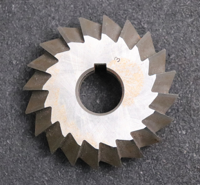 Bild des Artikels PWS-Prismen-Formfräser-konvex-Prismenwinkel-90°-Ø80x22xØ22mm-mit-LKN