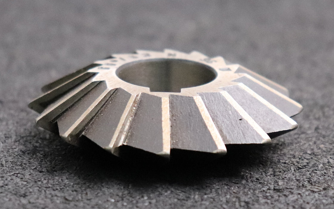 PrismenFormfräser konvex Prismenwinkel 60° Abmessungen Ø63x16xØ22mm m