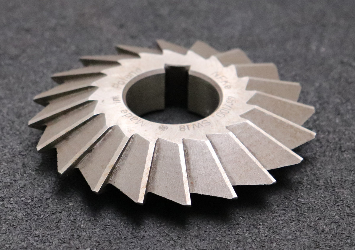 Prismen-Formfräser konvex Prismenwinkel 45° Abmessungen Ø100x18xØ32mm ...