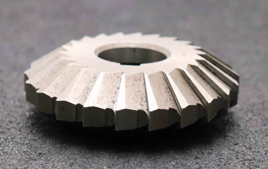 Bild des Artikels PWS-Prismen-Formfräser-konvex-Prismenwinkel-60°-Abmessungen-Ø84x25xØ27mm-mit-LKN