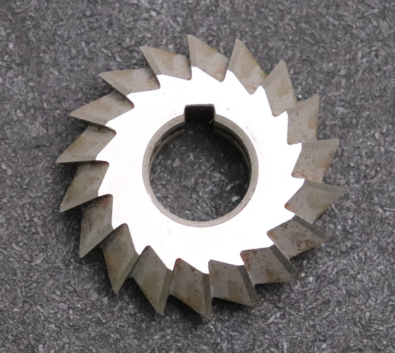 Bild des Artikels PWS-Prismen-Formfräser-konvex-Prismenwinkel-90°-Abmessungen-Ø63x18xØ22mm-mit-LKN