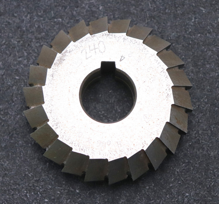 Bild des Artikels PWS-Prismen-Formfräser-konvex-Prismenwinkel-90°-Abmessungen-Ø88x28xØ27mm-mit-LKN