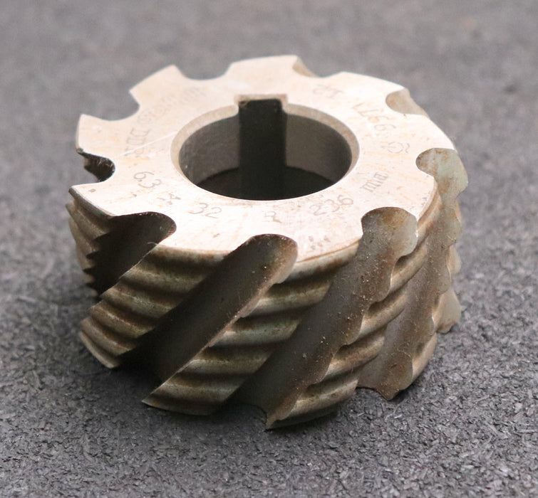 Bild des Artikels PWS-Walzenstirnfräser-Abmessungen-Ø63x32xØ27mm-mit-LKN-DIN1880-R=236mm