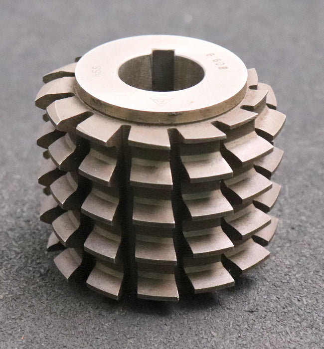 Bild des Artikels Zahnriemenrad-Wälzfräser-SAE-1-3/4"-Teilung-13,46-Abmessungen-Ø79x66xØ27mm-LKN