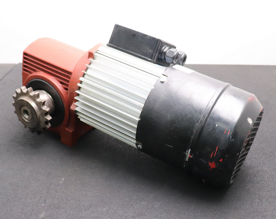 Bild des Artikels ABM-GREIFFENBERGER-/MEGAMAT-Schneckengetriebe-Motor-1,8kW-220/240/380-415VAC