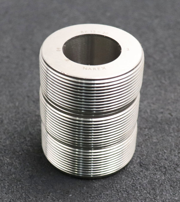 Bild des Artikels NAREX-Set-Gewinderollen-3-Rollen-ISO-M12x1,75-RK-12-20-Abmessungen-Ø53x22xØ29mm