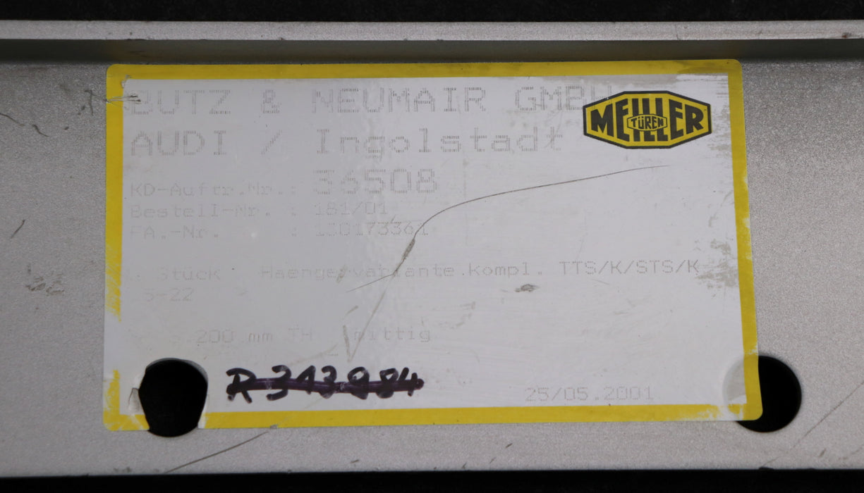 Bild des Artikels MEILLER-Hänger-komplett-TTS/K/STS/K15-22-Nr.-181/01-TB-3.200mm-TH-mittig