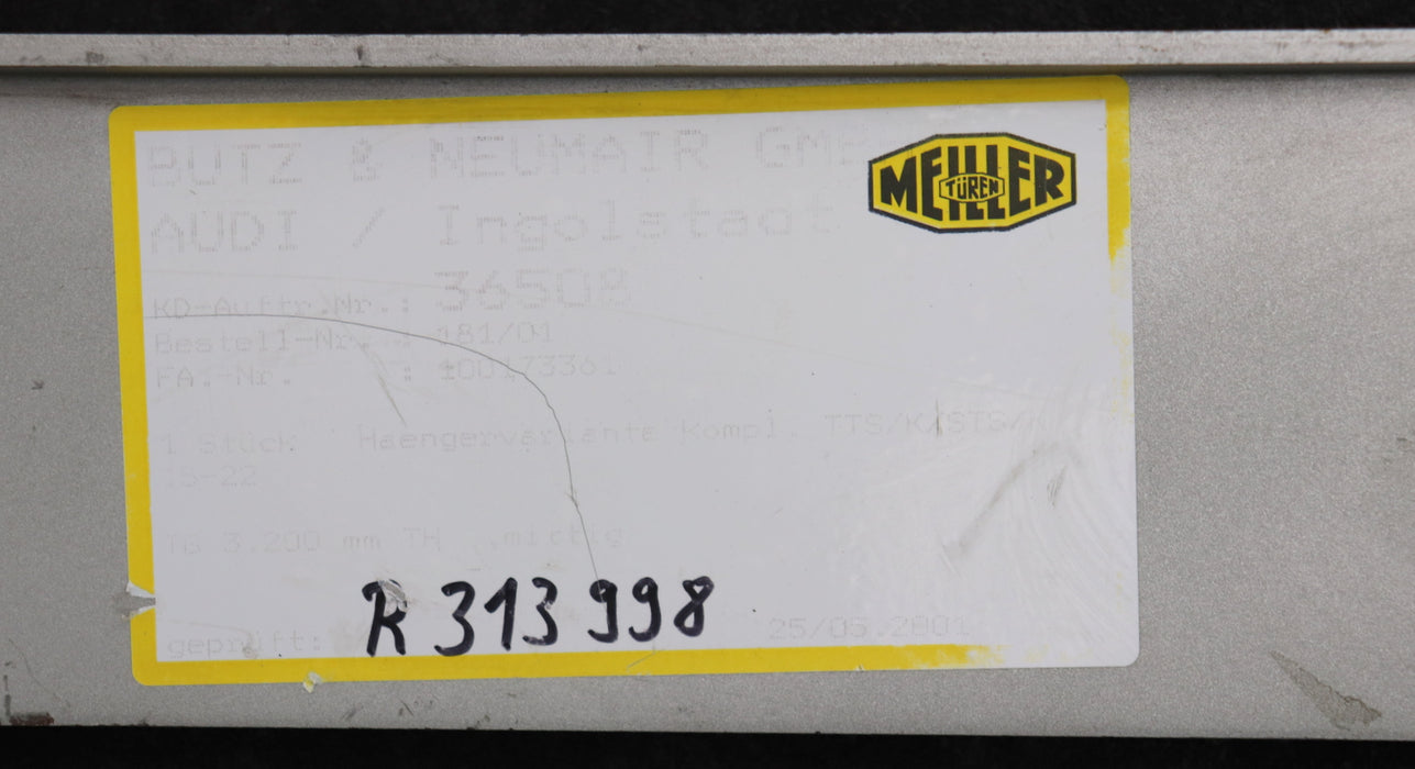 Bild des Artikels MEILLER-Hänger-komplett-TTS/K/STS/K15-22-Best.Nr.-181/01-TB-3.200mm-TH-mittig