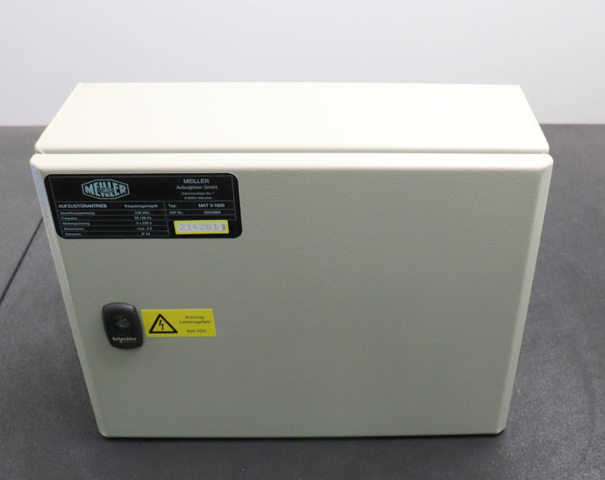 Bild des Artikels MEILLER-Tür-Steuergerät-MAT-3-1600-für-frequenzgeregelten-Zahnriemenantrieb