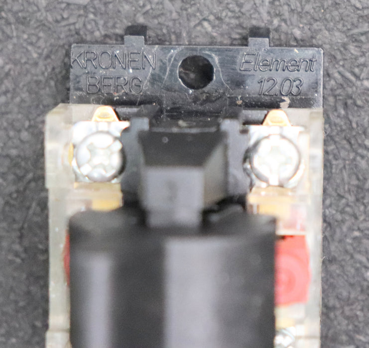 Bild des Artikels KRONENBERG-Kippschalter-schwarz-Element-12.03-unbenutzt