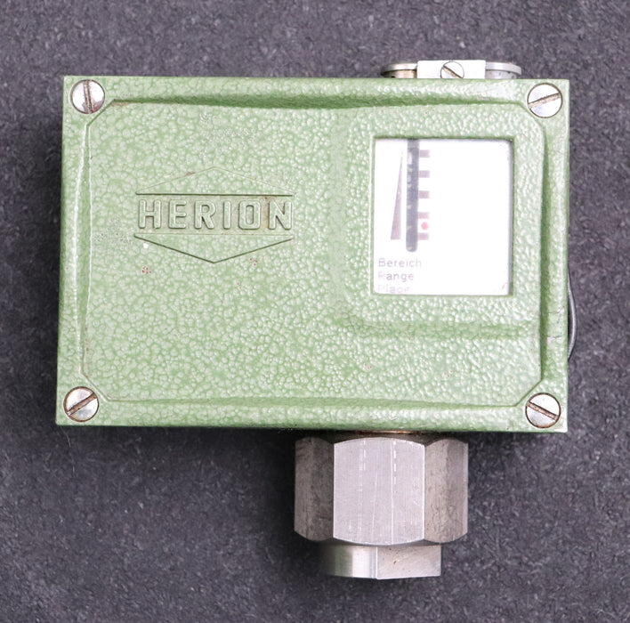 Bild des Artikels HERION-Druckschalter-08137-00-885-0,5-10bar-380VAC-600W-gebraucht