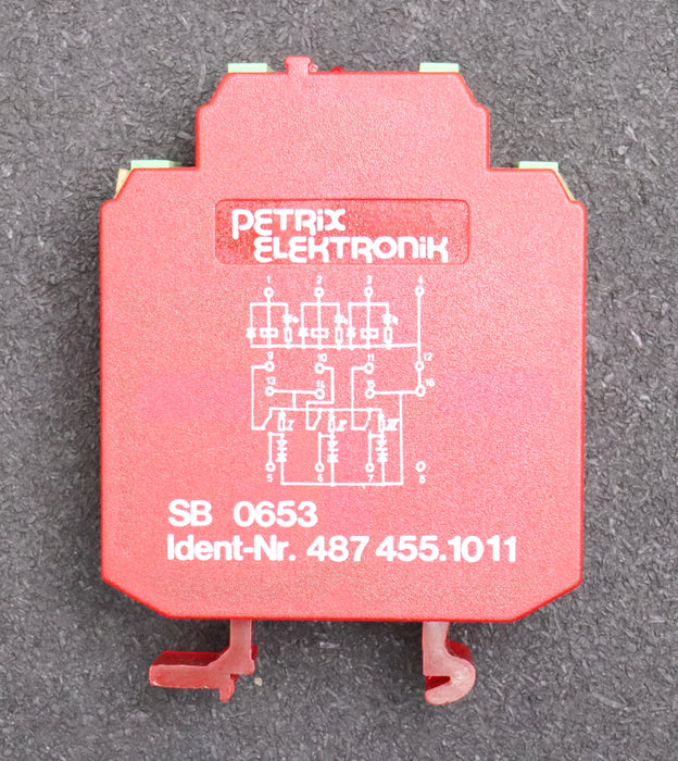 Bild des Artikels PETRIX-ELEKTRONIK-Relais-SB-0653-ID-487-455.1011-gebraucht