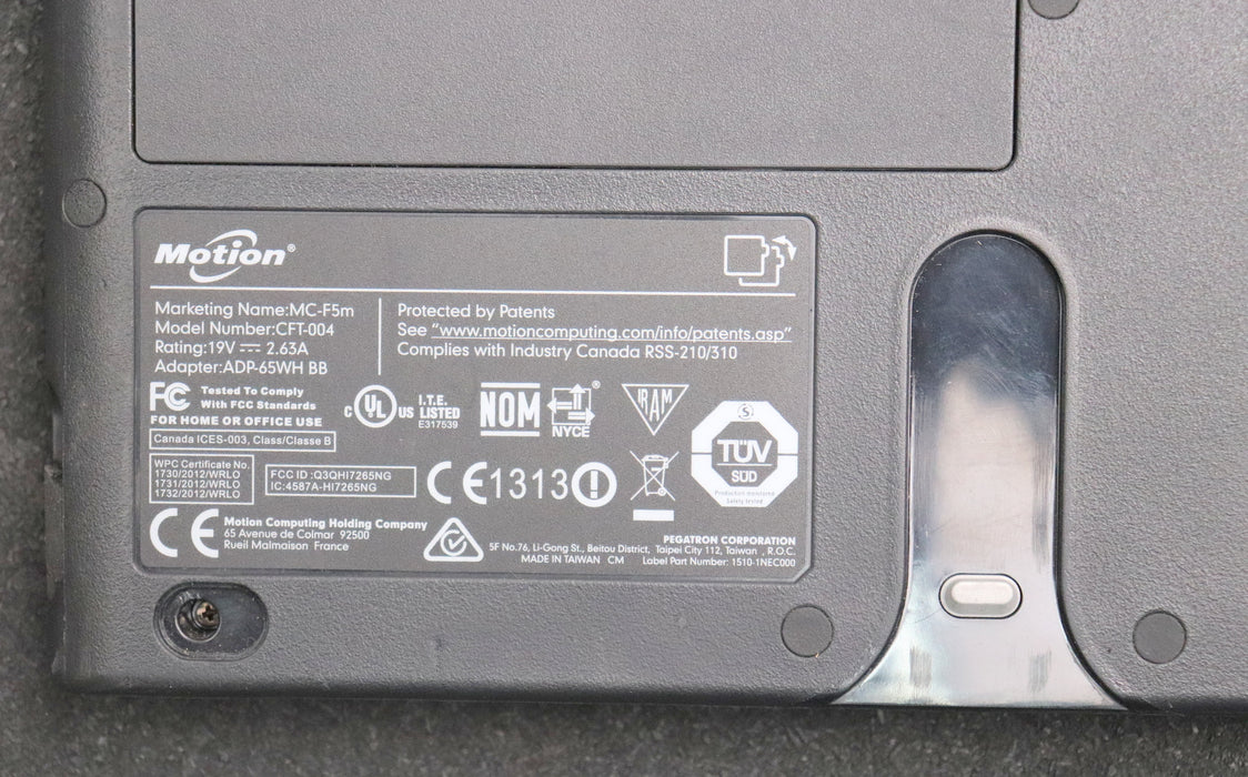 Bild des Artikels MOTION-CFT-004-I5-5200U-CPU-2.20GHz-8GB-RAM-ohne-Ladegerät-mit-Akku