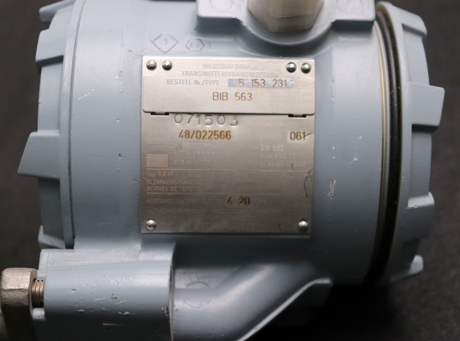 Bild des Artikels ECKARDT-Messumformer-Type-5153231-BIB563-Messspanne-40/400mbar