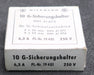 Bild des Artikels WICKMANN-10x-G-Sicherungshalter-DIN41673-für-G-Schmelzeinsätze-5x20mm-DIN41571