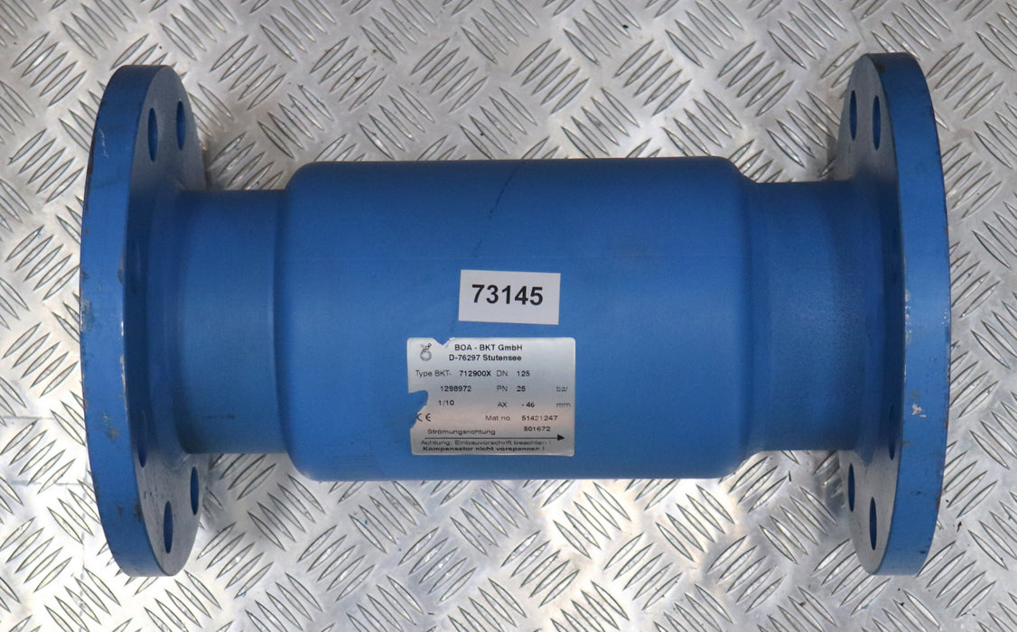 Bild des Artikels IWKA-/-BOA-Stahl-Axialkompensator-BKT-712900X-DN80-PN25-Axialdehnung--46mm