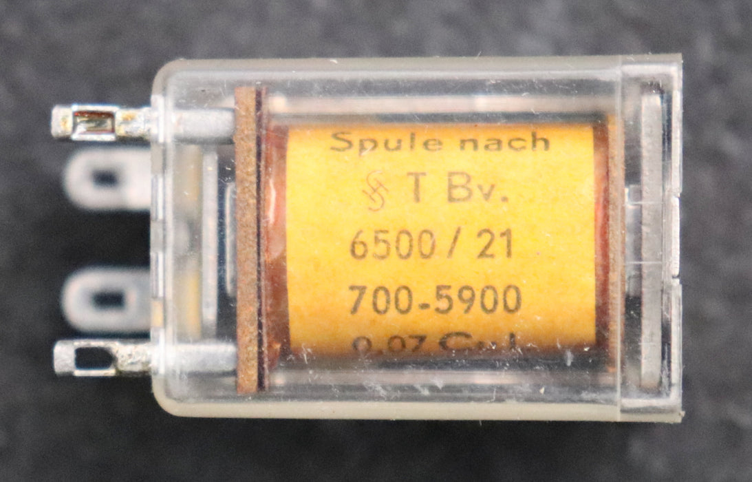 Bild des Artikels SIEMENS-Kammrelais-Trls-151x-TBv-65021/71d-1L-10-T38-6500-/-21-700-5900