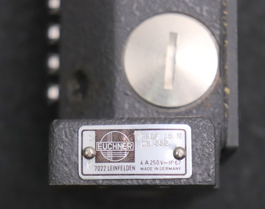 Bild des Artikels EUCHNER-Reihengrenztaster-GSBF-08R08-552-8-Schaltnocken-gebraucht-in-OVP