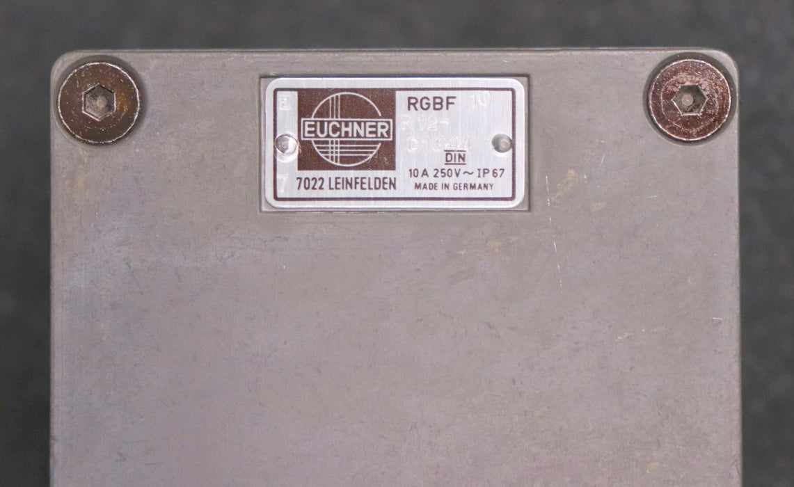 Bild des Artikels EUCHNER-Reihengrenztaster-RGBF-10R12-C1344-10-Schaltnocken-gebraucht-in-OVP