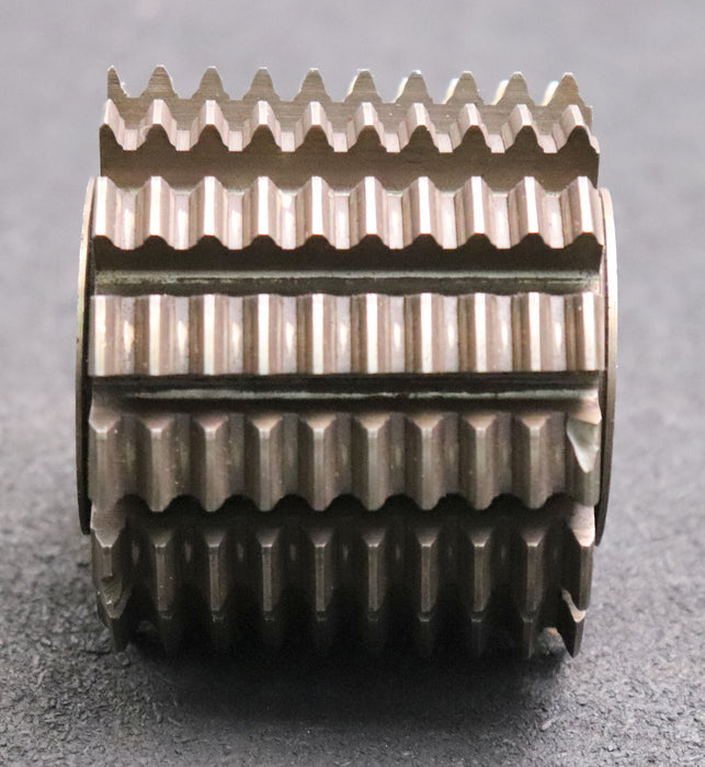 Bild des Artikels Zahnriemenrad-Wälzfräser-SAE-7/8"-22,2x16x3,65-1gg.Re.-Ø75x65xØ27mm-mit-LKN