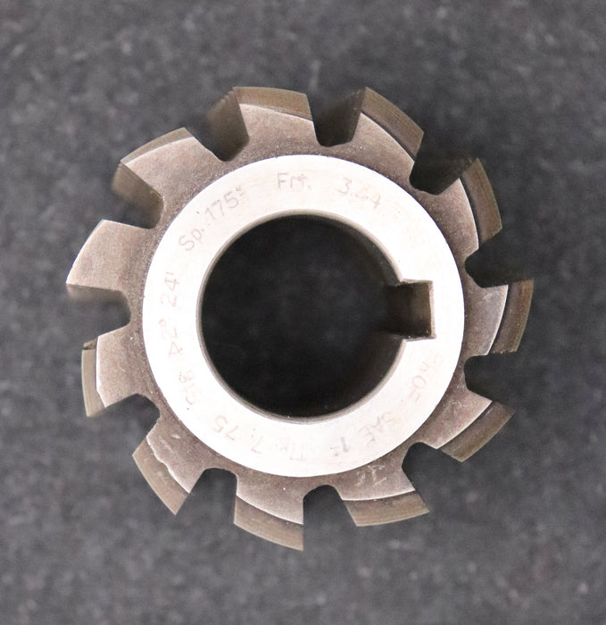 Bild des Artikels Zahnriemenrad-Wälzfräser-SAE-1"-Teilung-7,75-Abmessungen-Ø64x65xØ27mm-mit-LKN