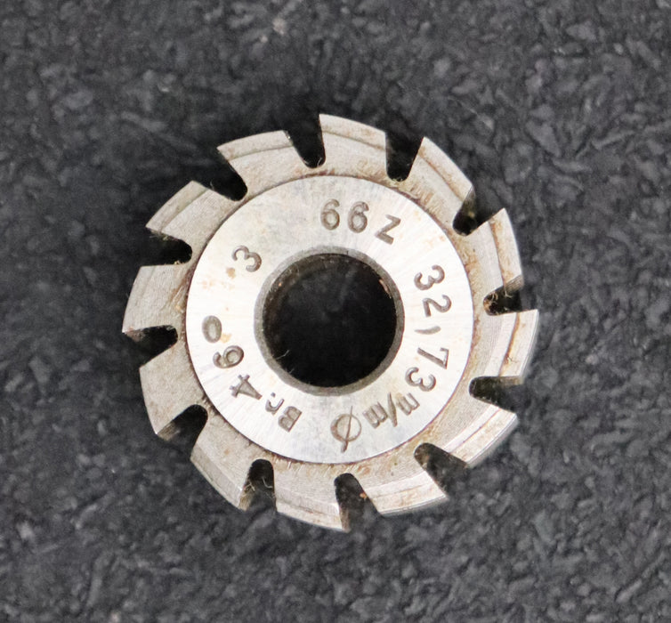 Bild des Artikels Zykloid-Wälzfräser-cycloid-gear-hob-m=-0,496mm-für-AußenØ-32,73mm-Z=-66