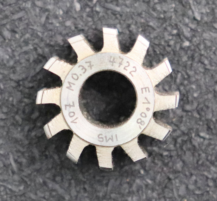 Bild des Artikels IMS-Zykloid-Wälzfräser-cycloid-gear-hob-m=-0,37mm-für-Zähnezahl-Z=10