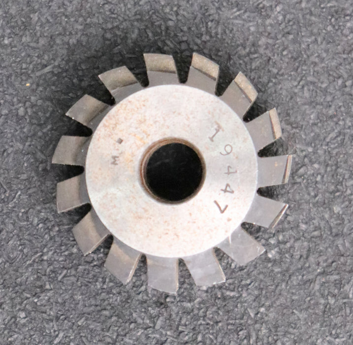 Bild des Artikels MIKRON-Vollstahl-Wälzfräser-gear-hob-m-=1,5mm-20°-EGW-Einstellwinkel-1°32'