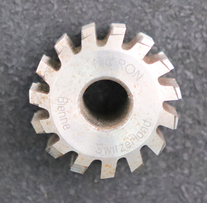 Bild des Artikels MIKRON-Vollstahl-Wälzfräser-gear-hob-m-=0,793mm-20°-EGW-Einstellwinkel-1°30'