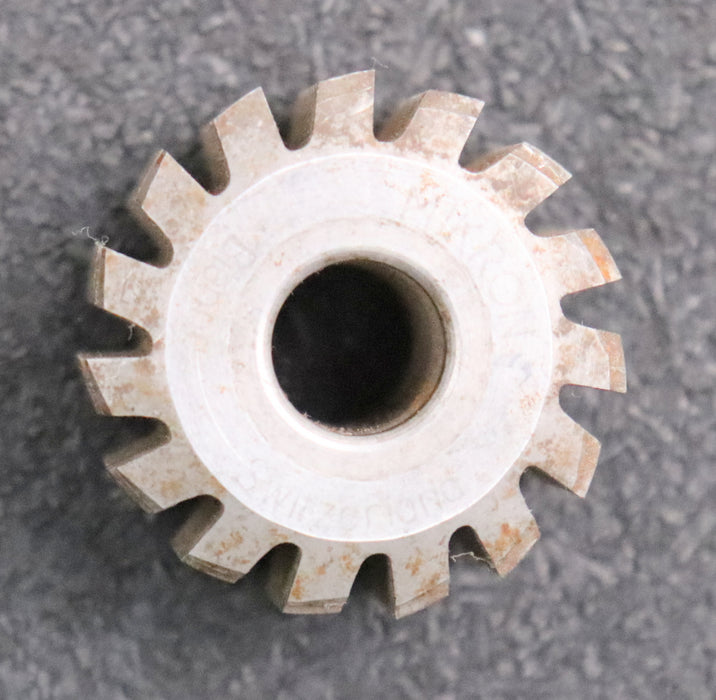 Bild des Artikels MIKRON-Vollstahl-Wälzfräser-gear-hob-m=-0,529mm-14°-EGW-Ø32x20xØ10mm