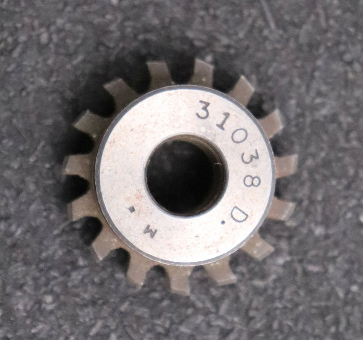 Bild des Artikels MIKRON-Vollstahl-Wälzfräser-gear-hob-m=-0,151mm-20°-EGW-Einstellwinkel-1°20'
