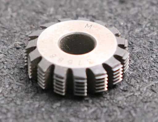 Bild des Artikels MIKRON-Vollstahl-Wälzfräser-gear-hob-m=-0,3mm-20°-EGW-Einstellwinkel-50'