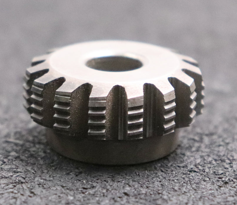 Bild des Artikels MIKRON-Vollstahl-Wälzfräser-gear-hob-m=-0,538mm-20°-EGW-Einstellwinkel-1°
