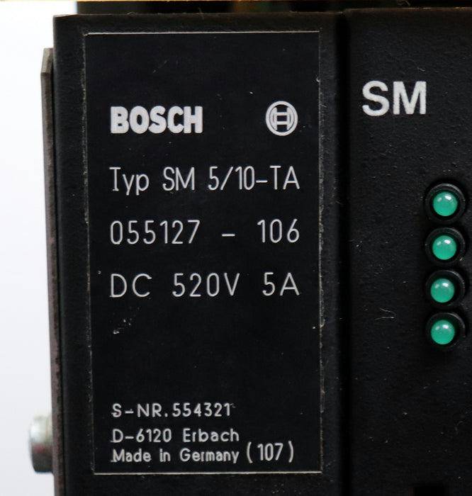 Bild des Artikels BOSCH-Servo-Modul-SM-5/10-TA-520VDC-5A-055127-106-gebraucht---geprüft-2024