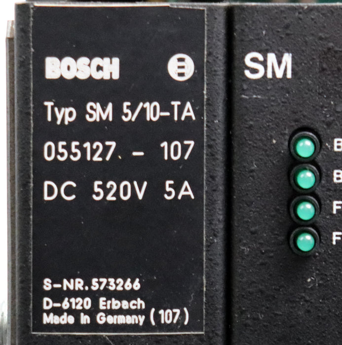 Bild des Artikels BOSCH-Servo-Modul-SM-5/10-TA-520VDC-5A-055127-107-gebraucht---geprüft-2024