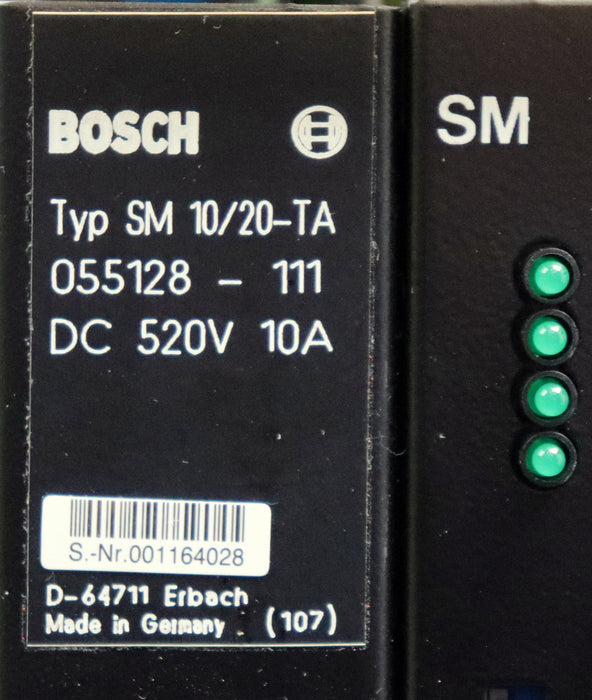 Bild des Artikels BOSCH-Servo-Modul-SM-5/10-TA-520VDC-5A-055128-111-+LED-Feld+Platine-geprüft-2024