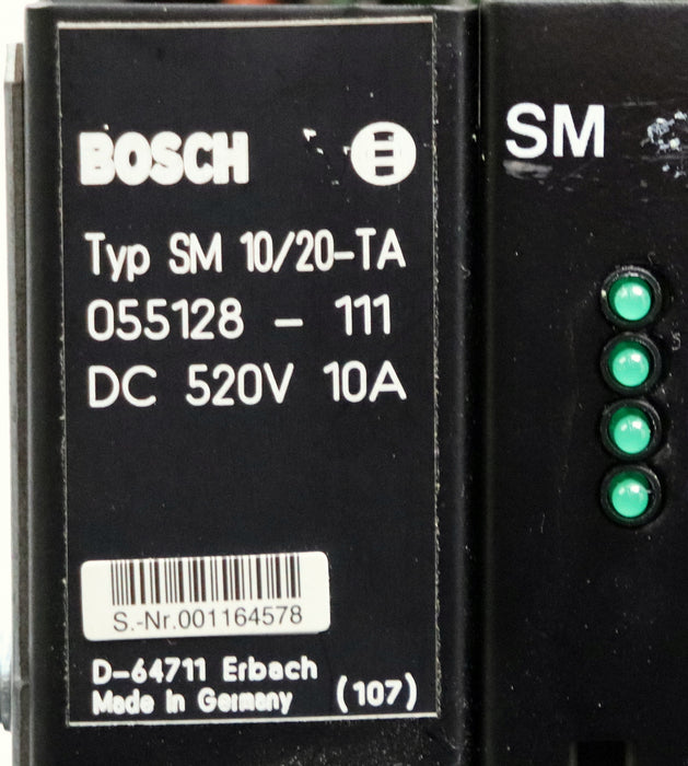 Bild des Artikels BOSCH-Servo-Modul-SM-10/20-TA-520VDC-10A-055128-111-used---geprüft-2024