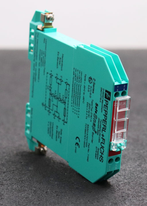 Bild des Artikels PEPPERL+FUCHS-Zenerbarriere-Typ-Z787.H-Part-No.-71940-2-kanalig-DC-Version