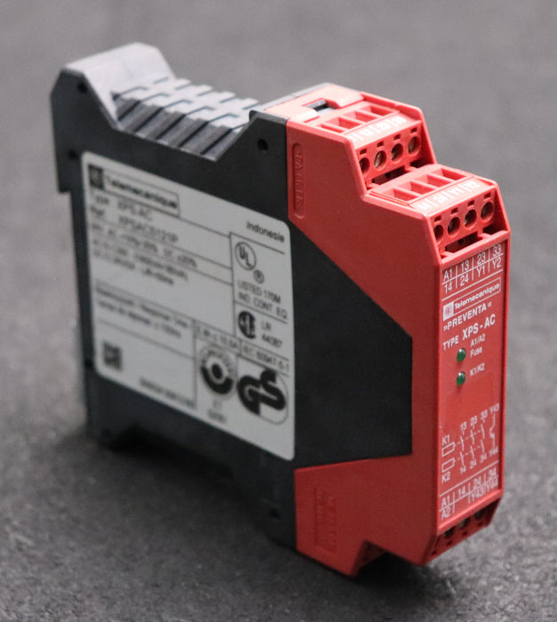 Bild des Artikels TELEMECANIQUE-Sicherheitsrelais-XPS-AC-24VAC-Reaktionszeit-<100ms