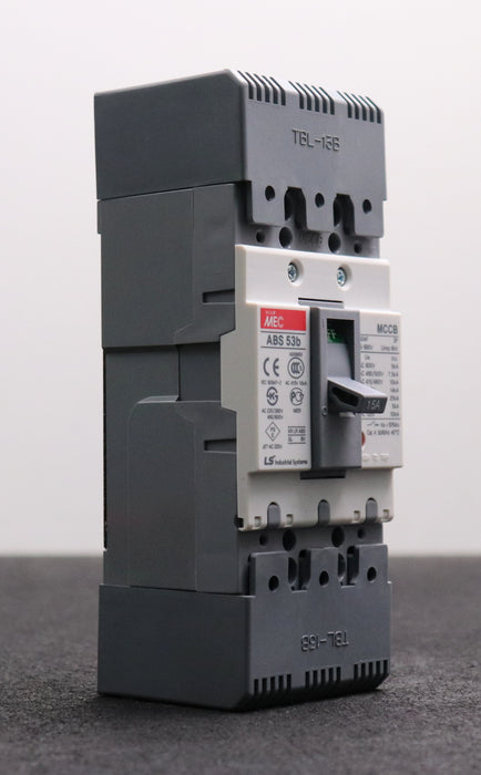 Bild des Artikels META-MEC-Lasttrennschalter-MCCB-ABS-53b-15A-Ui-690V-Uimp-6kV-gebraucht