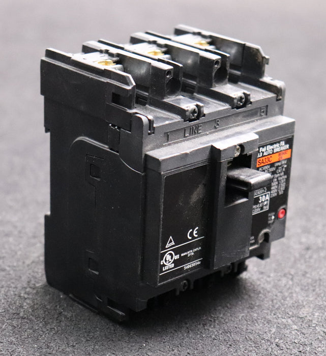 Bild des Artikels FUJI-ELECTRIC-Leistungsschalter-SA33C-BB3ASC-030-30A-220VAC-5kA-gebraucht