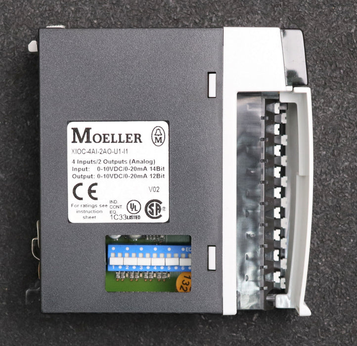 Bild des Artikels MOELLER-PLC-Module-XIOC-4AI-2AO-U1-I1-gebraucht