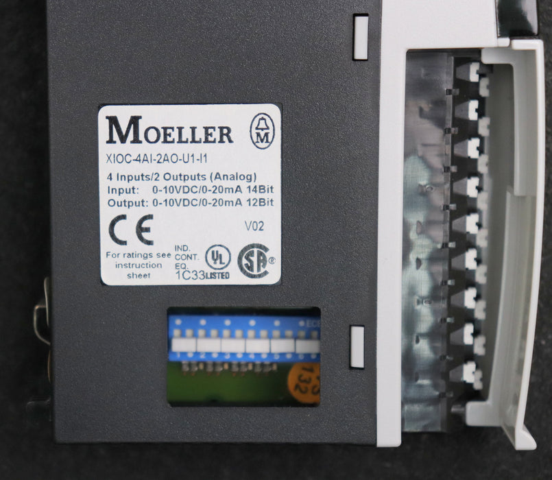 Bild des Artikels MOELLER-PLC-Module-XIOC-4AI-2AO-U1-I1-gebraucht