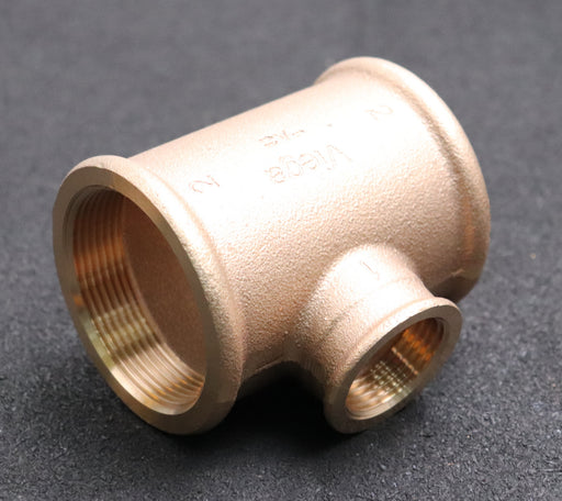 Bild des Artikels VIEGA-T-Stück-Art.Nr.:-650773-Modell-3130-2''x1''x2''-Rotguss-unbenutzt-in-OVP