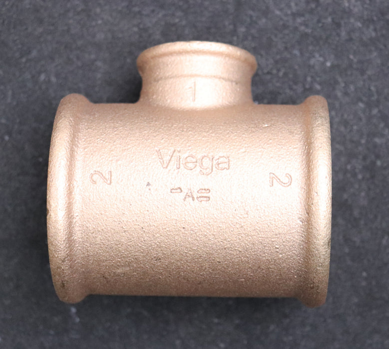 Bild des Artikels VIEGA-T-Stück-Art.Nr.:-650773-Modell-3130-2''x1''x2''-Rotguss-unbenutzt-in-OVP